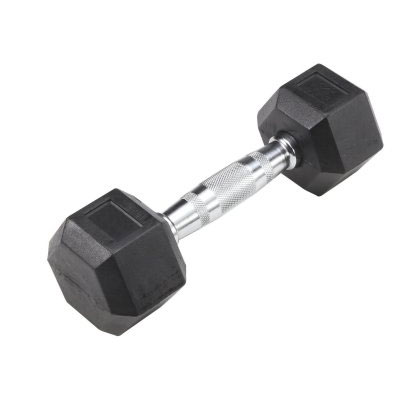 Rubber Covered Hex Dumbbells